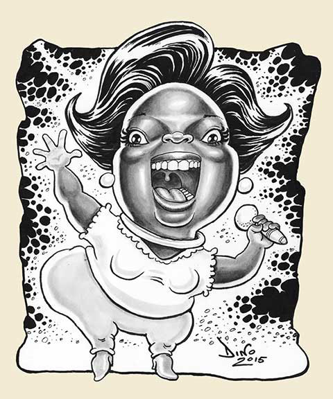 Oprah Winfrey Caricature