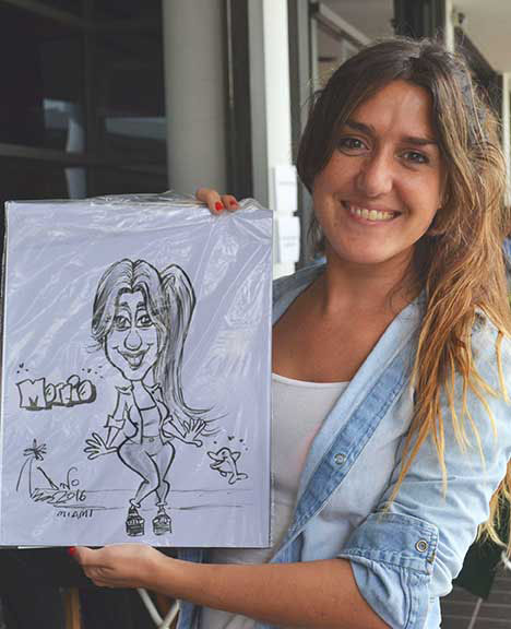 Miami Caricature 10
