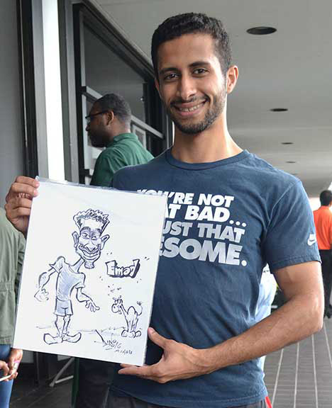 Miami Caricature 12