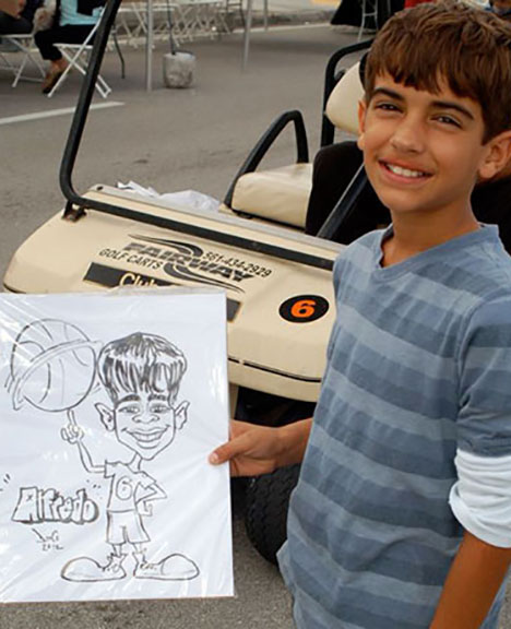 Miami Caricature 3