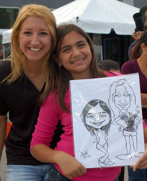 Miami Caricature 4