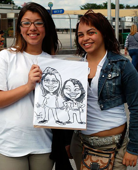 Miami Caricature 8